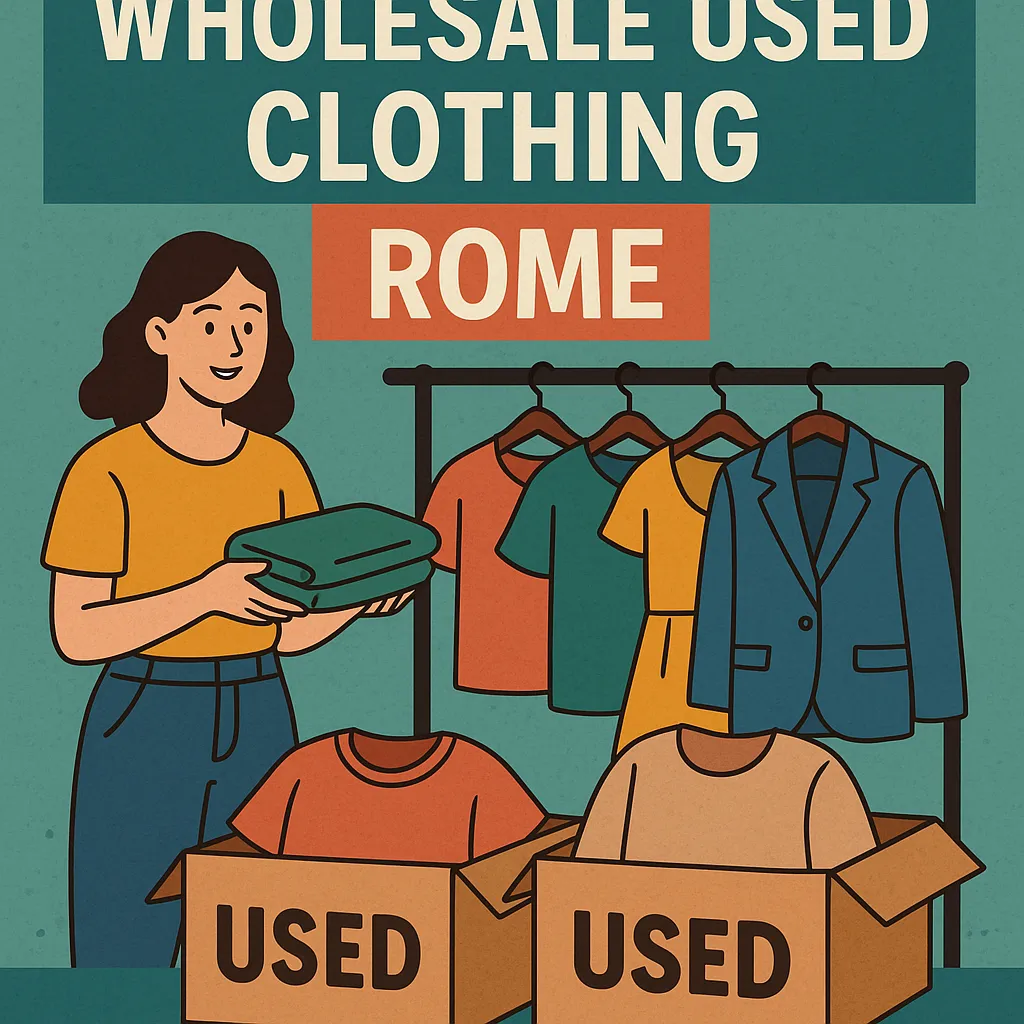 Wholesale Used Clothing Rome: Quality at Great Prices