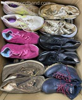 Used Spring Shoes Wholesale Cream Quality