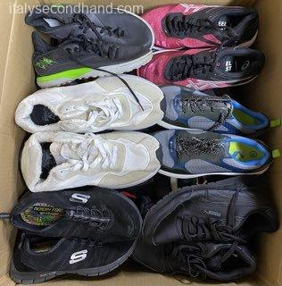 Used Branded Spring Shoes Wholesale Italy
