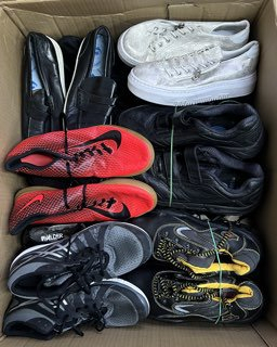 Used Spring Adult Shoes Wholesale Italy