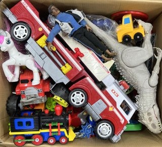 Used Plastic Toys Wholesale Italy