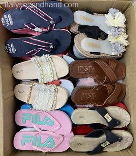 used-branded-summer-slippers-wholesale-italy