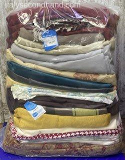 Used Branded Curtains Wholesale Italy