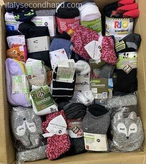 Used Branded Socks Wholesale Italy