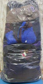 Used branded warm jackets wholesale Italy