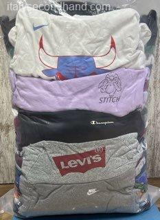 Used Branded Sweatshirts Wholesale Italy