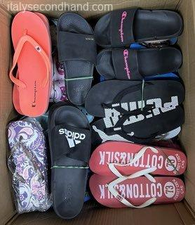 used-branded-summer-slippers-wholesale-italy