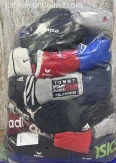 Used branded children adult sports clothing wholesale Italy