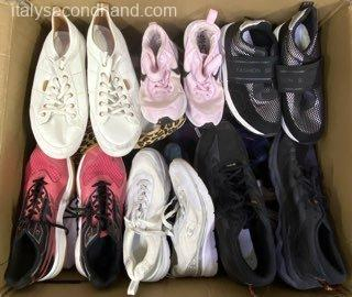 Used Summer Shoes Wholesale Italy Cream Quality