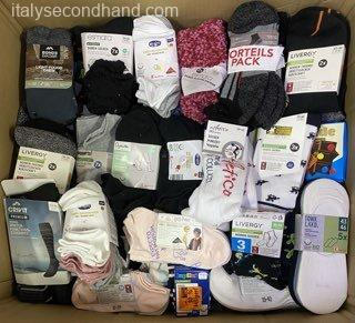 Used Branded Socks Wholesale Italy