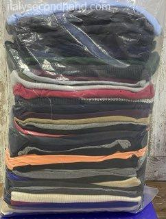Used Branded Lightweight Men's Sweaters Wholesale Italy