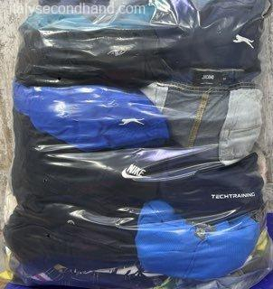 Used Branded Shorts XXL Wholesale Italy