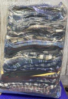 used-branded-flannel-shirts-wholesale-italy
