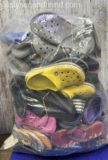 Used Branded Summer Slippers Wholesale Italy