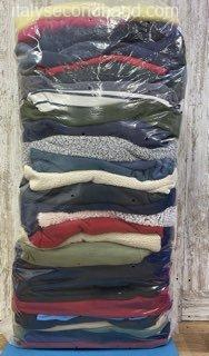 used branded fleece wholesale italy