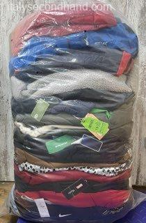 Used branded windbreakers wholesale Italy