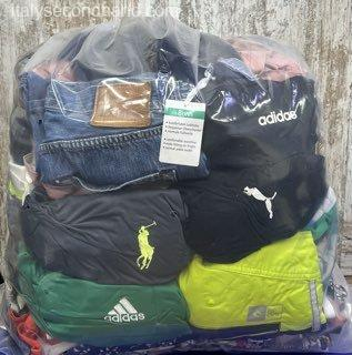 Used Branded Men's and Women's Shorts Wholesale Italy