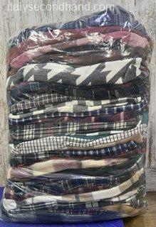 used-branded-flannel-shirts-wholesale-italy