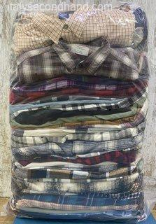 used-branded-flannel-shirts-wholesale-italy