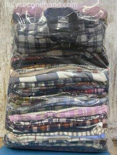 used-flannel-shirts-wholesale-italy