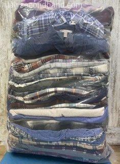 used-flannel-shirts-wholesale-italy