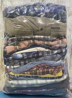 used-branded-flannel-shirts-wholesale-italy