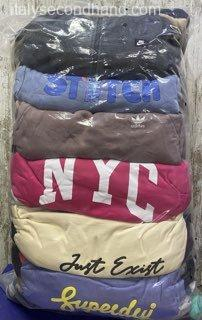 Used Branded Sweatshirts Wholesale Italy