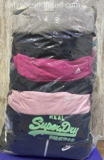 Used branded sweatshirts wholesale Italy