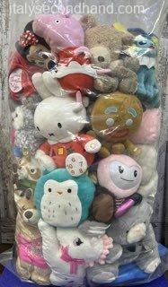 Used Branded Soft Toys Wholesale Italy