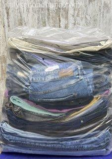 Used Branded XXL Pants Wholesale Italy
