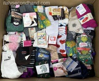 Used Branded Socks Wholesale Italy
