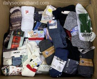 Used Branded Socks Wholesale Italy