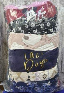 Used branded winter pajamas wholesale Italy
